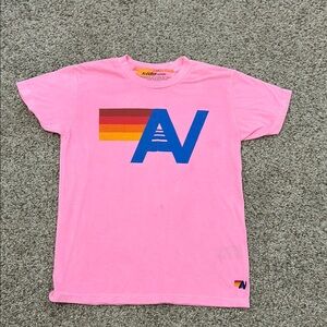 Bright Pink Aviator Nation shirt